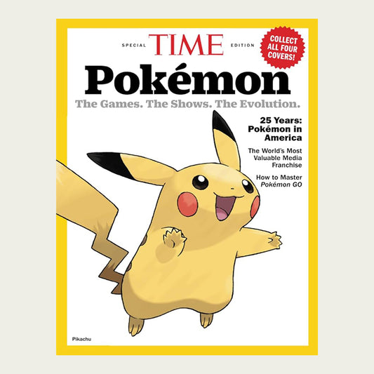 Time Magazine Special Edition Pokemon 25th Anniversary