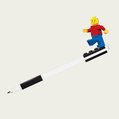 Lego Black Gel Pen With Minifigure [52601]