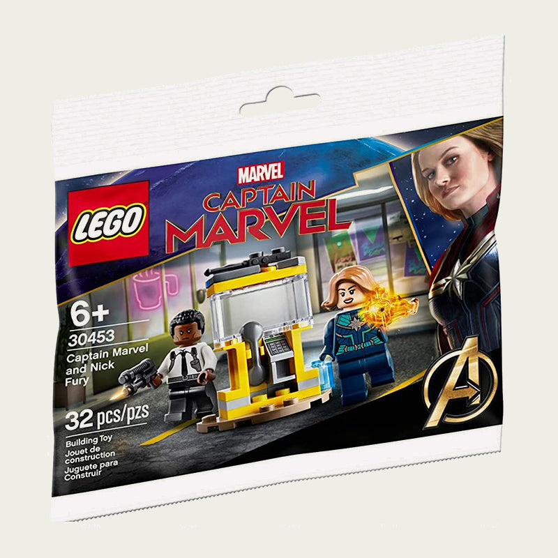 Lego Captain Marvel and Nick Fury Polybag [30453]