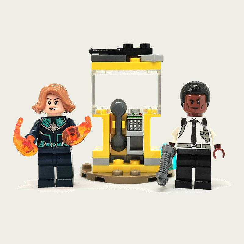 Lego Captain Marvel and Nick Fury Polybag [30453]
