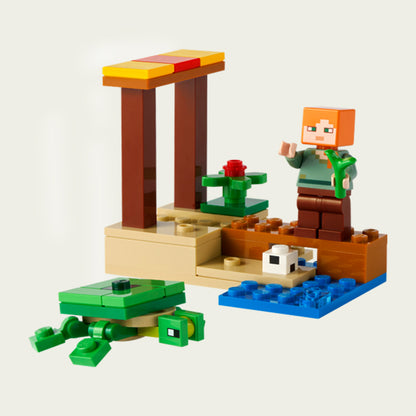Lego Minecraft The Turtle Beach Polybag [30432]