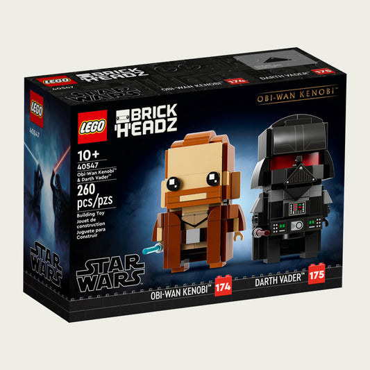 Lego BrickHeadz Star Wars Obi-Wan Kenobi & Darth Vader [40547]